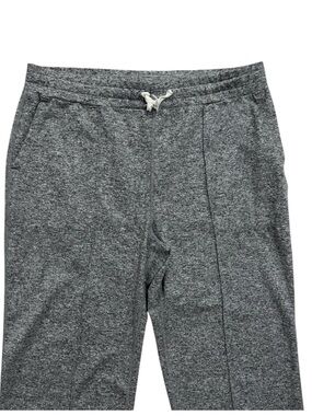 Vuori Wide Leg Knit Pants in Heather Gray Halo